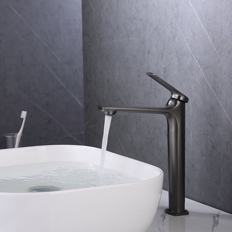 Washbasin tap high Olivia - Gun Metal