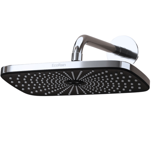 Rain shower Melvin XL 30 cm with shower arm - Chrome