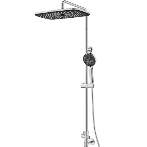 Rain shower set Melvin 30 CM without tap - Chrome